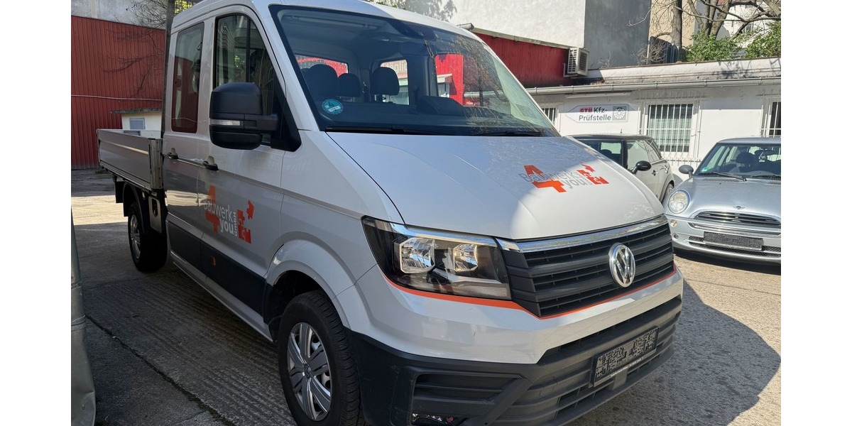 VW Crafter Pritsche 35 DOKA mittellang AHK Tempo. 146.338 km 18.400 &euro; Berlin 10247