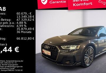 Audi A8 78.500 km 57.989 &euro; Offenbach am Main 63071