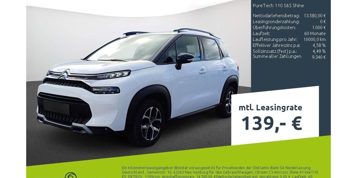 Citroen C3 Aircross 24.760 km 13.670 &euro; Borken 46325