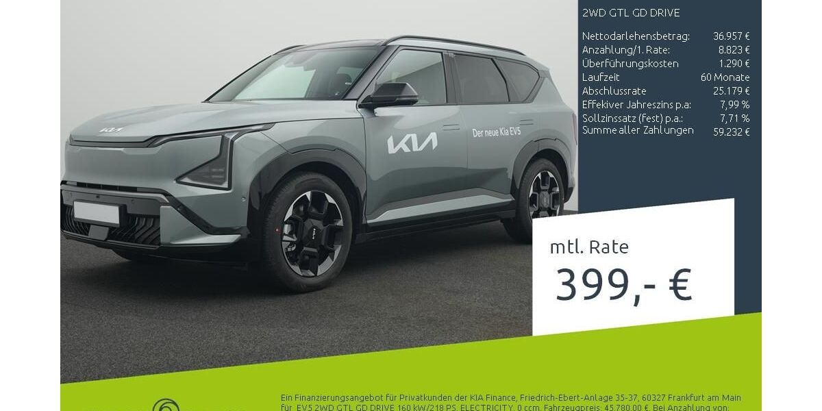 Kia EV5 3.900 km 45.180 &euro; Borken 46325