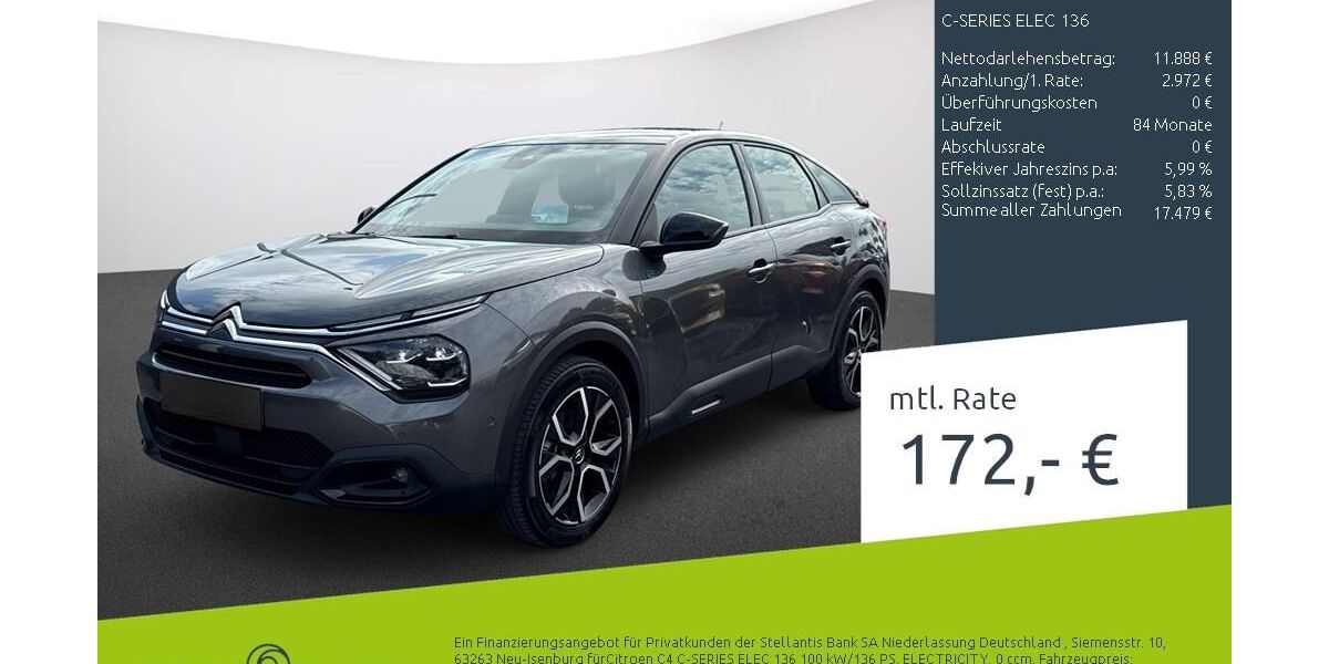 Citroen C4 48.056 km 14.860 &euro; Münster - Amelsbüren 48163