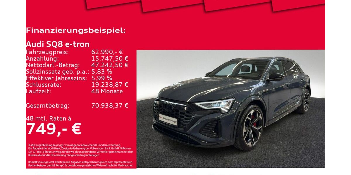 Audi SQ8 e-tron 29.241 km 62.450 &euro; Hannover 30179