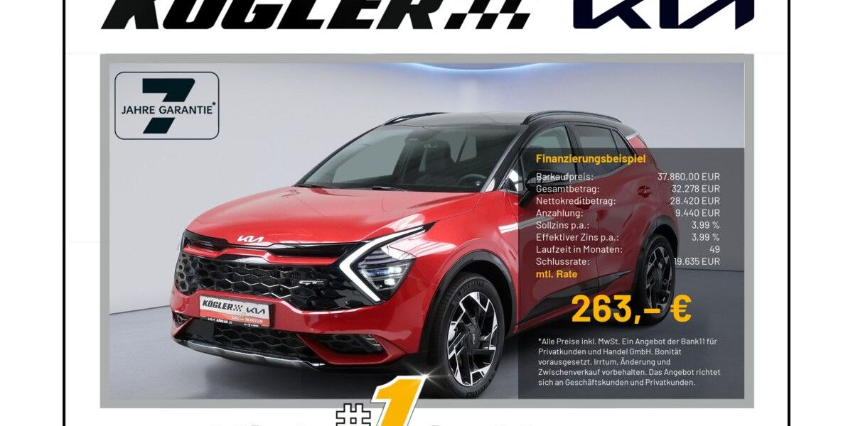 Kia Sportage 22.500 km 37.860 &euro; Rosbach | Frankfurt Nord 61191