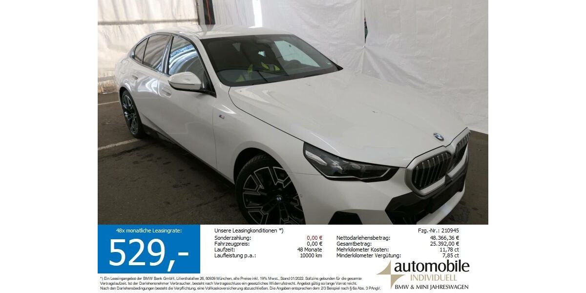 BMW 520 21.300 km 46.829 &euro; Paderborn 33100