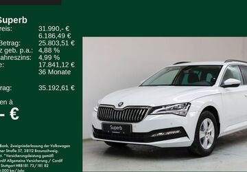 Skoda Superb 7.256 km 31.990 &euro; Feldkirchen/Westerham 83620