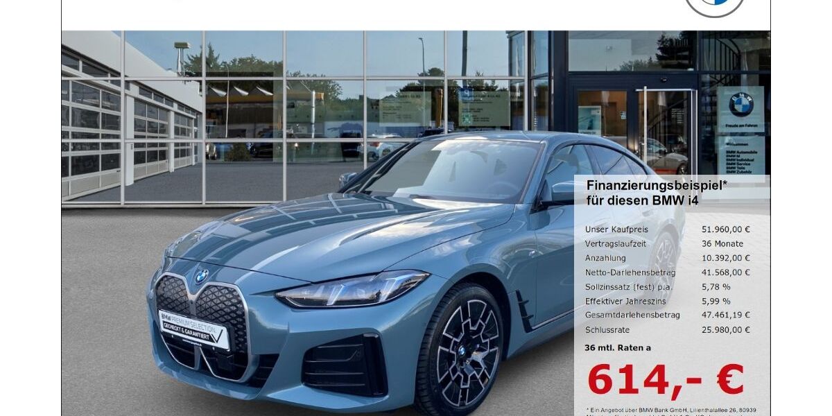 BMW i4 14.713 km 51.960 &euro; Borken 46325