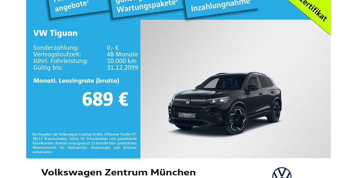 VW Tiguan 7.000 km 59.980 &euro; München 81669