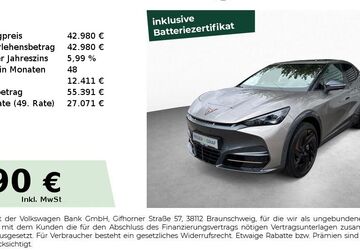 Cupra Tavascan 19.999 km 42.980 &euro; Roth 91154