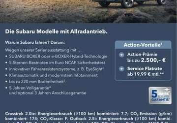 Subaru Forester 1.500 km 48.490 &euro; Elzach 79215