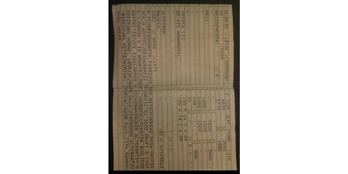 Toyota Hiace 120.000 km 5.300 &euro; Berlin 10827