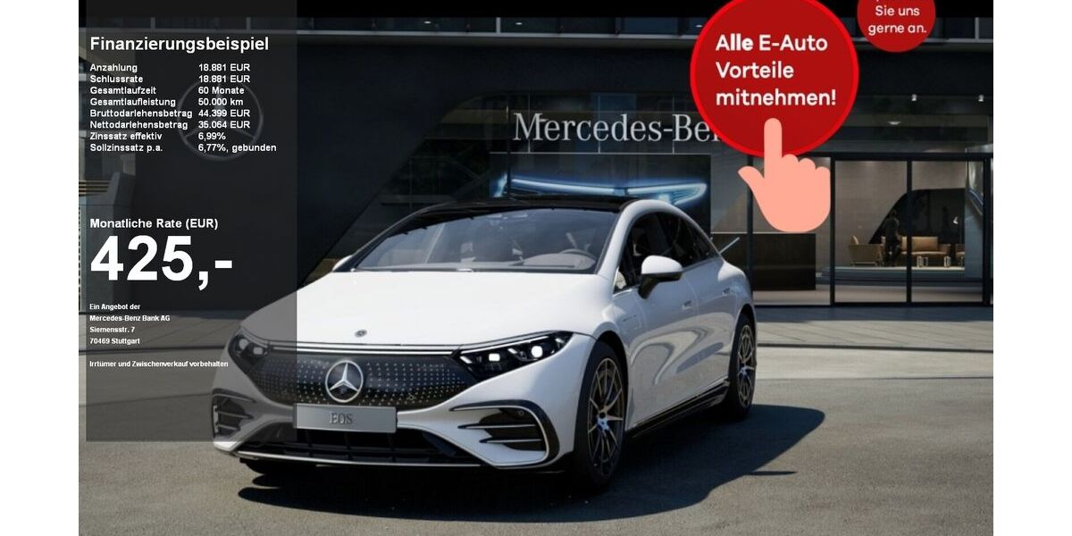 Mercedes-Benz EQS 122.100 km 52.450 &euro; Bad Segeberg 23795