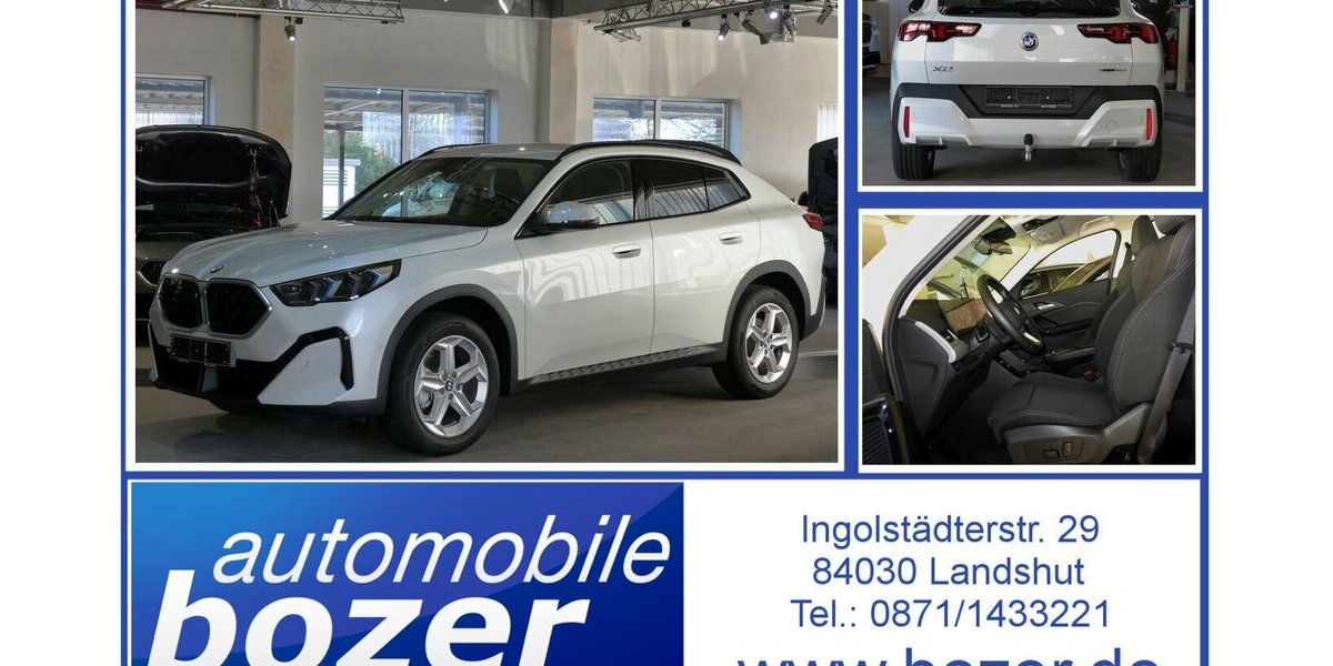 BMW X2 d U10 AHK,360° Kamera,HUD,Abstandstempomat 6.600 km 38.590 &euro; Landshut 84030