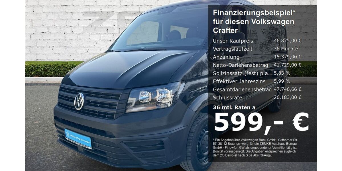 VW Crafter 13.528 km 46.875 &euro; Schorfheide OT Finowfurt 16244