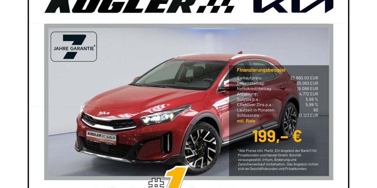 Kia XCeed 26.880 km 23.860 &euro; Rosbach | Frankfurt Nord 61191