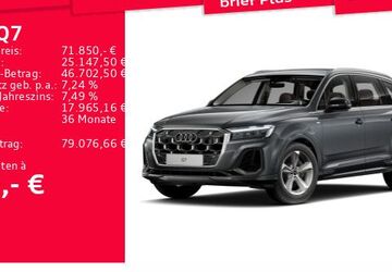 Audi Q7 6.222 km 71.850 &euro; Frankfurt am Main 60314