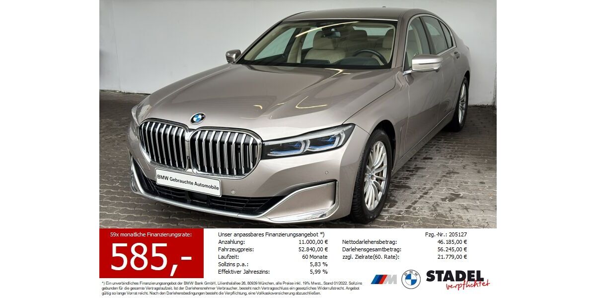 BMW 740 115.745 km 42.439 &euro; Heilbronn 74074