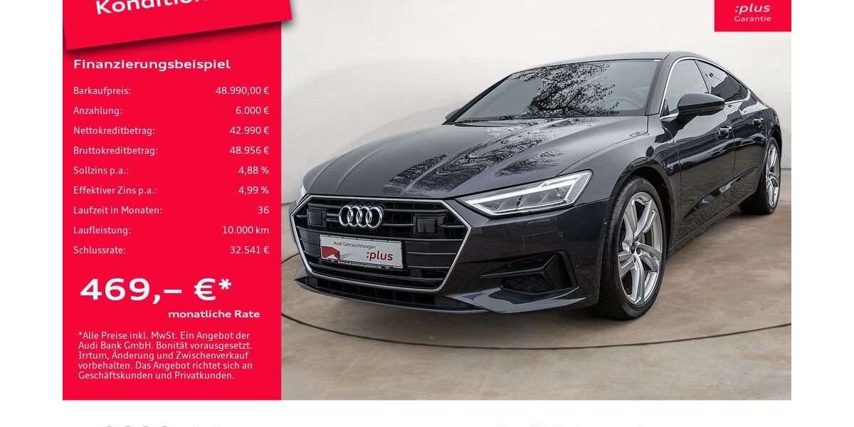 Audi A7 43.578 km 48.490 &euro; Potsdam 14482