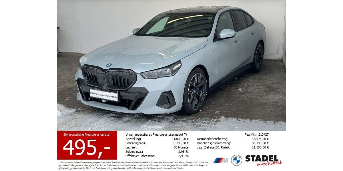 BMW i5 43.007 km 50.888 &euro; Heilbronn 74074