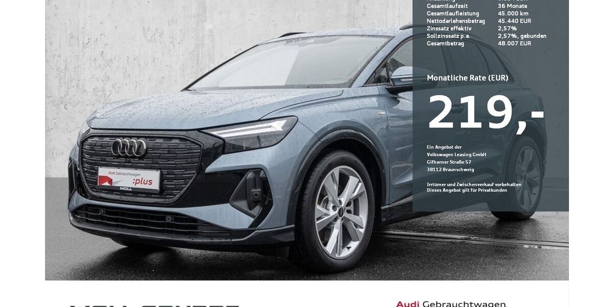 Audi Q4 e-tron 8.050 km 44.920 &euro; Düsseldorf 40549