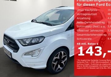 Ford EcoSport 58.031 km 16.790 &euro; Euskirchen 53881