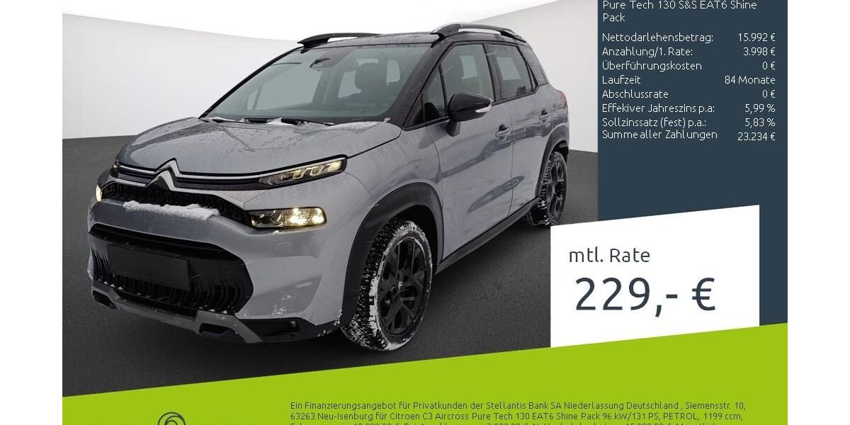 Citroen C3 Aircross 22.534 km 19.990 &euro; Ahaus 48683