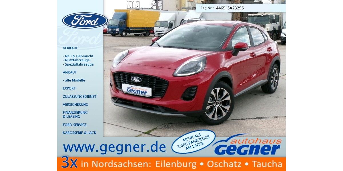 Ford Puma 1.500 km 23.940 &euro; Eilenburg 04838