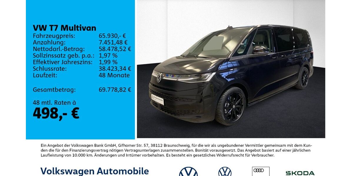 VW T7 Multivan 7.500 km 65.930 &euro; Leipzig 04178