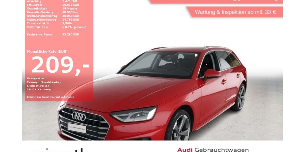Audi A4 8.983 km 31.750 &euro; Moers-Hülsdonk 47441