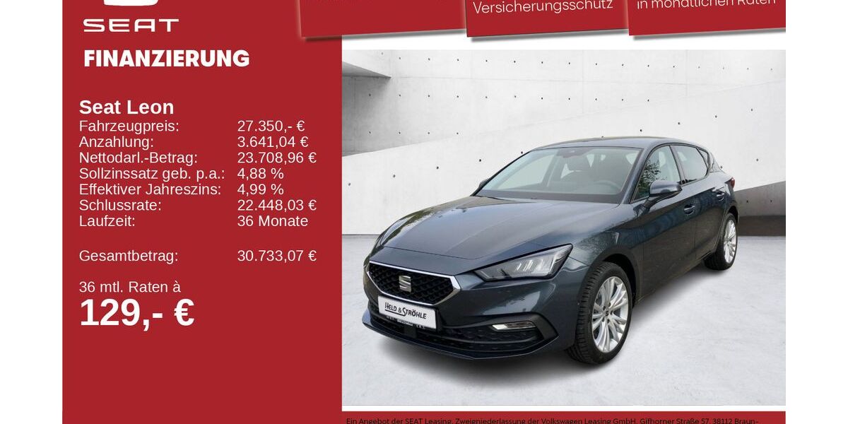 Seat Leon 4.998 km 26.950 &euro; Neu-Ulm 89231