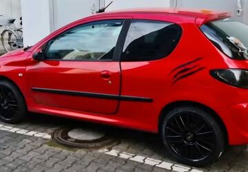 Peugeot 206 75.000 km 3.400 &euro; Kaiserslautern 67663