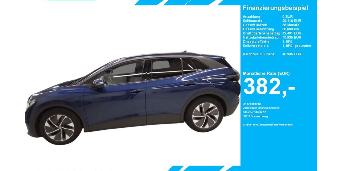 VW ID.4 4.907 km 40.935 &euro; Gütersloh 33334