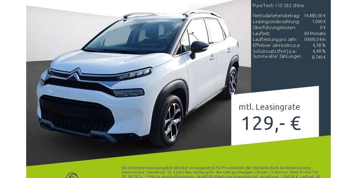 Citroen C3 Aircross 25.289 km 14.480 &euro; Borken 46325