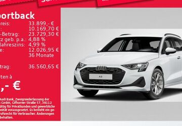 Audi A3 23.410 km 33.899 &euro; Eching 85386