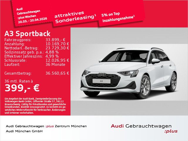 Audi A3 23.410 km 33.899 &euro; Eching 85386