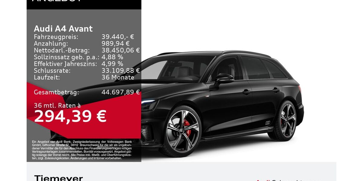 Audi A4 21.144 km 39.440 &euro; Lüdenscheid 58511