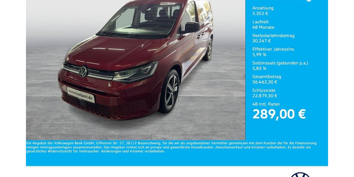 VW Caddy 7.589 km 35.169 &euro; Dortmund 44379