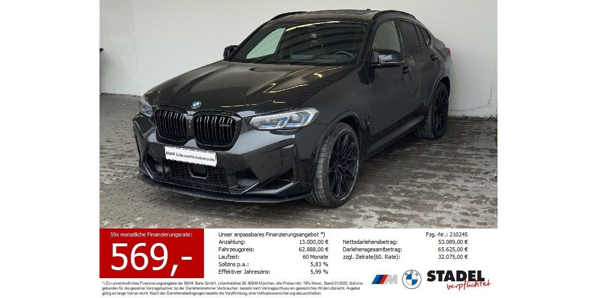 BMW X4 M 82.653 km 60.444 &euro; Heilbronn 74074