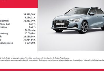 Audi A3 6.964 km 39.990 &euro; Nordhausen 99734