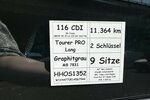 Mercedes-Benz Vito Tourer 116 CDI RWD extralang PRO 2,5 to AHK 11.364 km 49.861 &euro; Mainz 55122