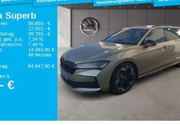 Skoda Superb 4.500 km 56.850 &euro; Frankfurt 60326