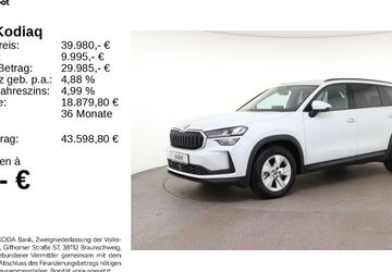 Skoda Kodiaq 15.750 km 38.980 &euro; Gifhorn 38518