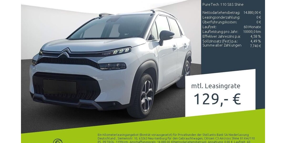 Citroen C3 Aircross 11.513 km 14.889 &euro; Borken 46325