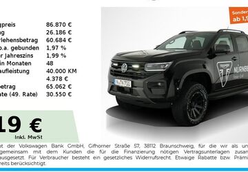 VW Amarok 9.950 km 77.880 &euro; Nürnberg 90441