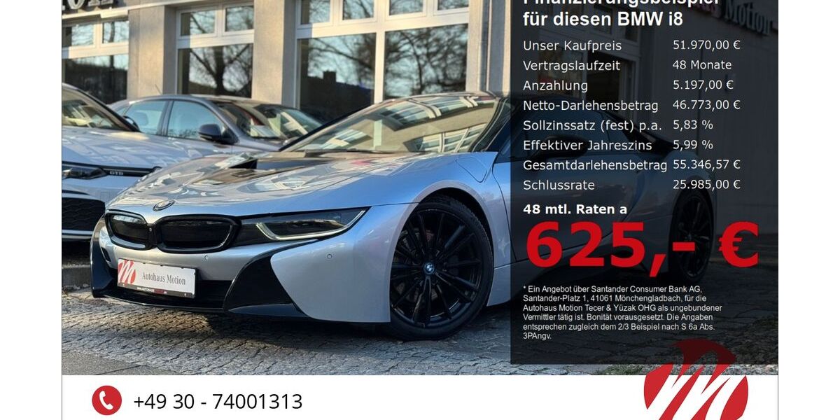 BMW i8 108.500 km 51.970 &euro; Berlin 12305
