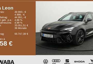 Cupra Leon 7.203 km 48.990 &euro; Gersthofen 86368