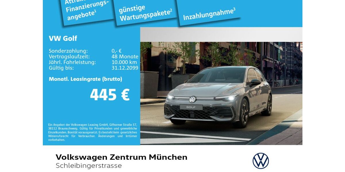 VW Golf 3.000 km 37.690 &euro; München 81669