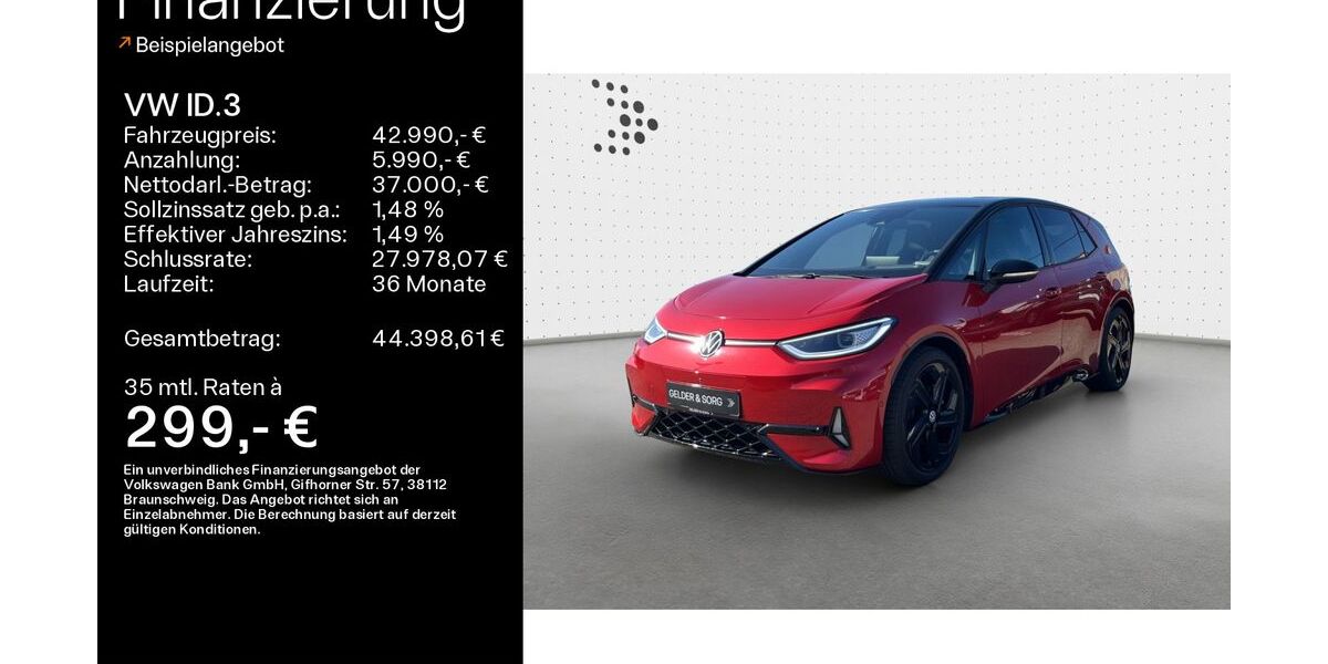 VW ID.3 8.501 km 41.990 &euro; Lichtenfels 96215