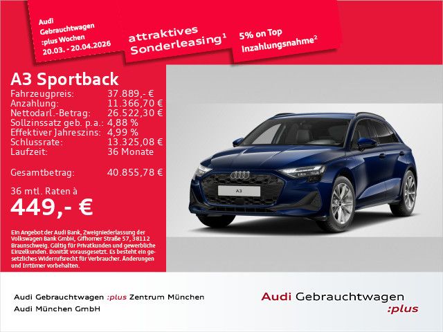 Audi A3 9.304 km 37.889 &euro; Eching 85386