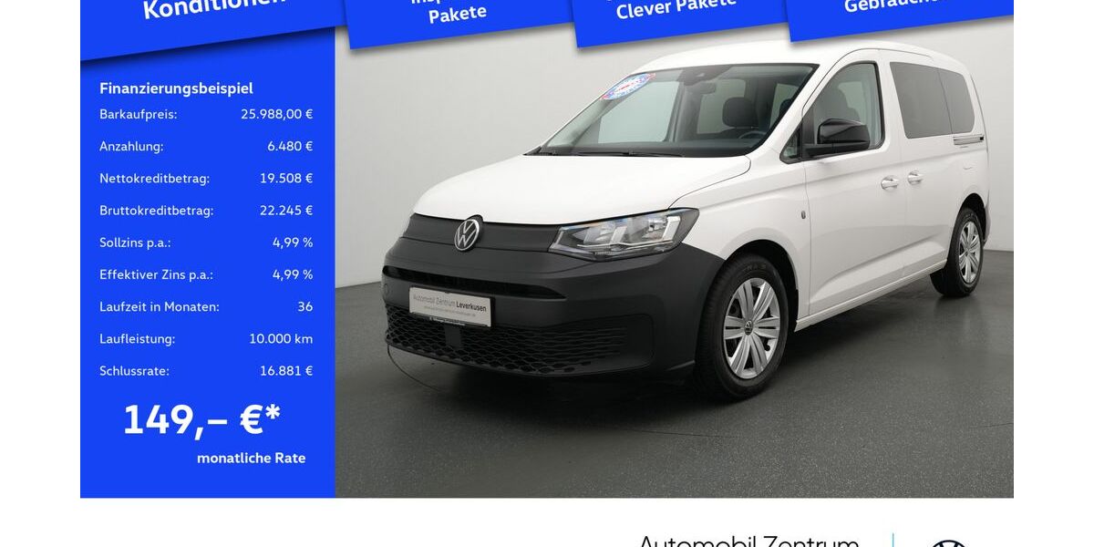 VW Caddy 51.677 km 25.480 &euro; Leverkusen 51379