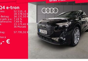 Audi Q4 e-tron 9.900 km 52.510 &euro; Frankfurt am Main 60314